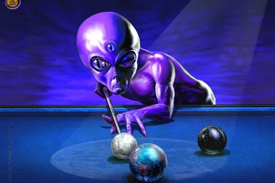 Alien Playing Pool   SexyTemptress69 Wallpapers (21622188)   Fanpop