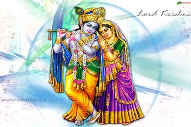 Krishna Wallpaper, Hindu Wallpaper, Lord Krishna With Radha Image ...