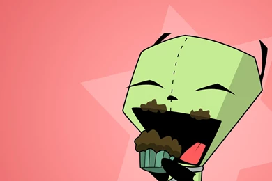 Gir Invader Zim Costume Food Muffins Wallpapers   (