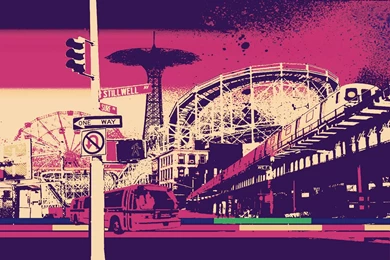 Pink City Retro Vintage Art Wallpapers   1920x1080   835262