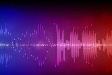 Download Wallpapers, Download 1920x1200 Blue Red Waves Sound Sound ...