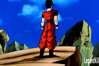 DBZ Uncut: Mystic Gohan Change's Into Goku's Outfit【1080p HD ...