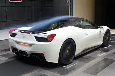 Novitec Rosso Ferrari 458 Italia Rear Angle Wide Hd Wallpapers ...
