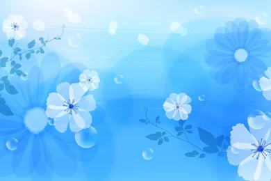 Light Blue Flowers Wallpapers (1) – Amazing Trends