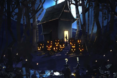 Halloween Drawing Wallpapers