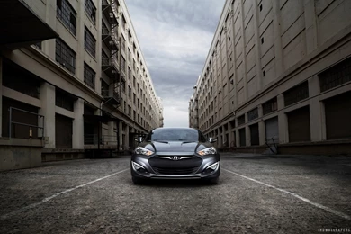 2015 Hyundai Genesis Coupe Front HD Wallpapers   IHD Wallpapers