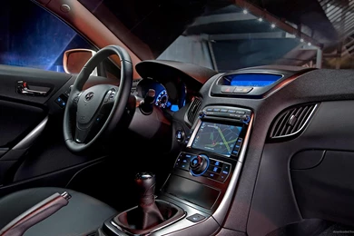 HD Hyundai Genesis Coupe Interior Wallpapers