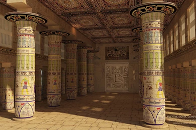 Wallpapers Ancient Egypt Temple 1920x1080