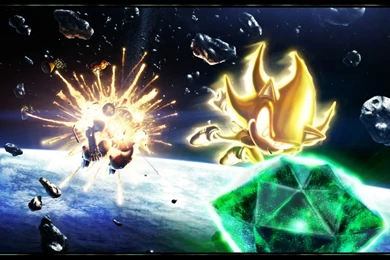 Sonic The Hedgehog Sonic S2hd Super Sonic 1920x1080 Wallpapers ...