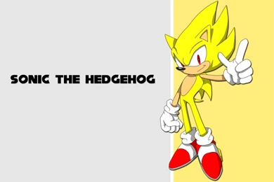 DeviantArt: More Like Super Sonic The Hedgehog Wallpapers By ...