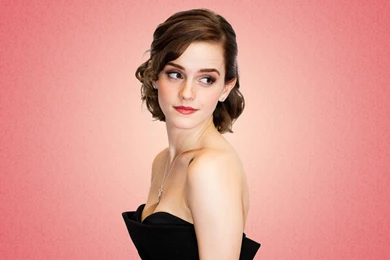 Cute Emma Watson Hot Cleavage Wallpapers