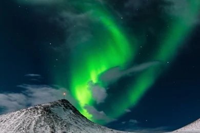 640x960 Aurora Borealis Northern Light Iphone 4 Wallpapers