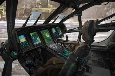 Cockpit Concept Art Wallpapers