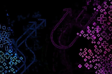 Blue and pink wallpaper 6 3505 HD Wallpapers