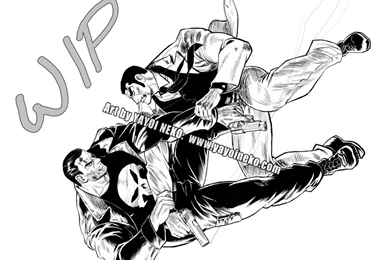 WIP Punisher Vs. Golgo 13 By Thundertori On DeviantArt