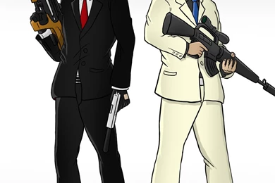 Agent 47 Vs. Golgo 13 By Brixcatinsag7 On DeviantArt