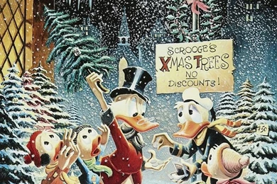 Donald Duck And Uncle Scrooge   Christmas Trimming By Carl Barks ...