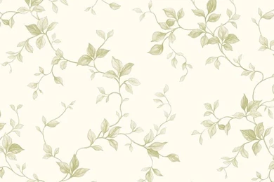 White On Green Leaf Ivy Toile Wallpapers By Chesapeake