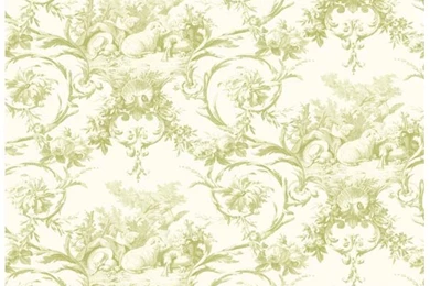 GIR95523 Green Modern Toile   Kennedy   Girl's Rule Wallpapers By ...