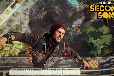 InFAMOUS Second Son Official Poster   1920x1080   Full HD 16/9 ...