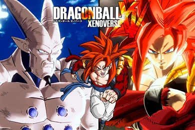 Dragon Ball Xenoverse   Super Saiyan 4 Gogeta Ssj4 Vs Omega ...