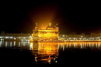 Golden Temple HD Diwali Wallpapers At Night