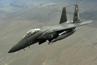 F 15E Strike Military Aircraft Desktop Wallpapers