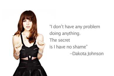 Dakota Johnson Wallpapers With Quote