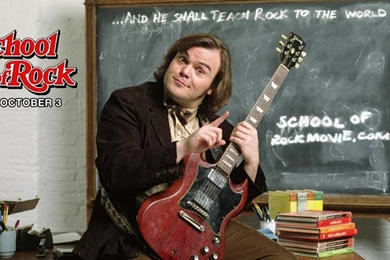 Jack Black In School Of Rock Hd Wallpapers   (