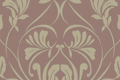 Casablanca Damask Wallpapers In Purple By Ronald Redding For York ...