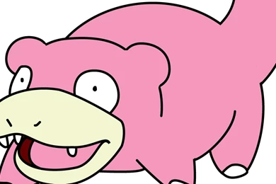Download Wallpapers 3840x1200 Slowpoke, Mem, Animal, Pokemon Dual ...