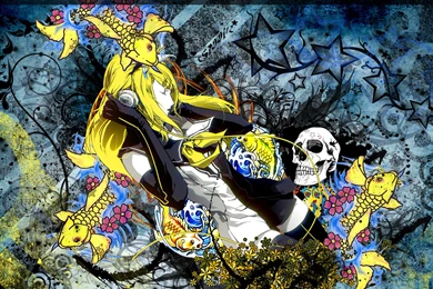 Download Wallpapers 3840x2160 Drawing, Skeleton, Bright, Girl ...