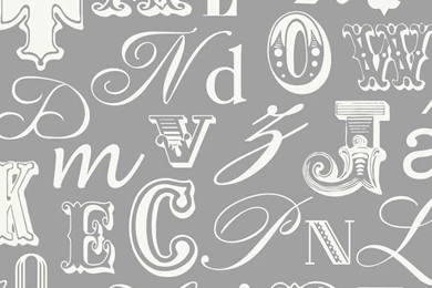 Grey Rb4278 Word Play Wallpapers By York