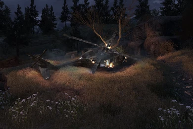 Image Crashed UH 60 Black Hawk Overwatch MW2.png The Call Of ...