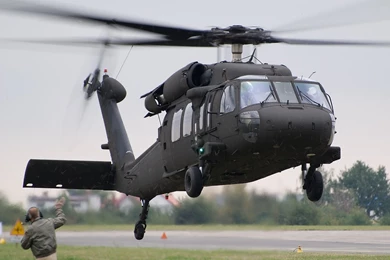 The Blackhawk UH 60M Hovering Aircraft Wallpapers