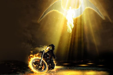 Awur Awuran: Ghost Rider Wallpapers Scary Horror Backgrounds