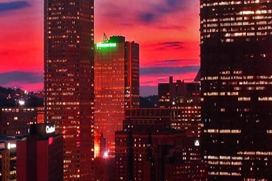 Miami At Night City Lights iPhone 6 Plus HD Wallpapers / IPod ...