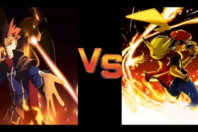 Pokemon Trainer Red Vs Blue Wallpapers