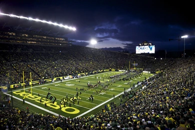 Oregon Ducks Stadium Wallpapers Desktop Backgrounds