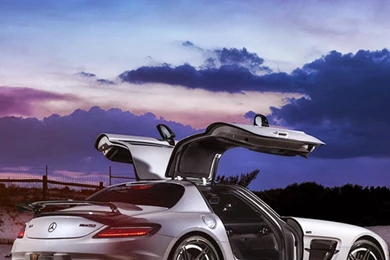 Mercedes SLS AMG Coupe Black Series iPhone 6 Plus HD Wallpapers ...