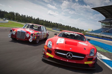 2011 Mercedes Benz SLS AMG GT3 Black Falcon   Mercedes Benz 300 ...