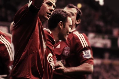 Steven Gerrard Xabi Alonso Football Stars Anfield Wallpapers