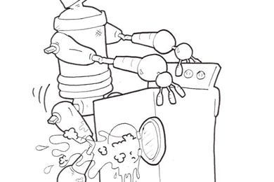 Robot Chicken By 4our5idedTrian6le On DeviantArt