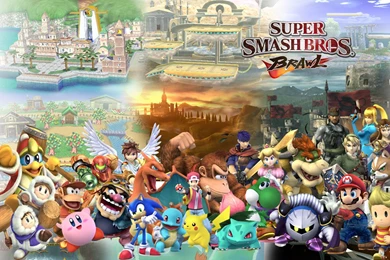 Computer Super Smash Bros Wallpapers, Desktop Backgrounds 1152x864 Id