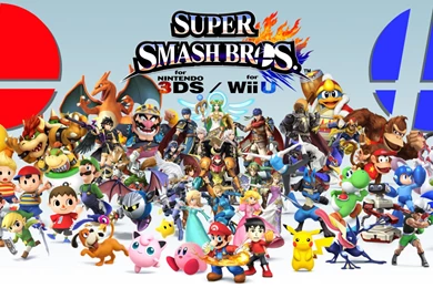 Super Smash Bros Wii U/3DS Wallpapers By DMRT By DarkwinMejiaRT On ...