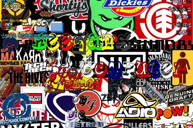 Skateboarding Logo Backgrounds