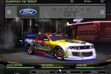 Click To See World: Need For Speed Underground 2 Mustang