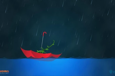 Water Rain Artwork April Umbrellas Smashing Magazine Vines ...