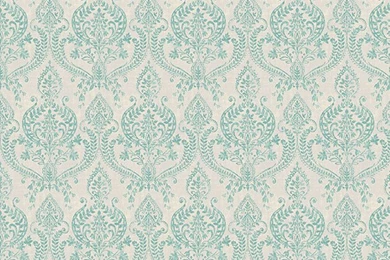 Isla Turquoise Petite Damask Wallpapers From The Kismet Collection ...