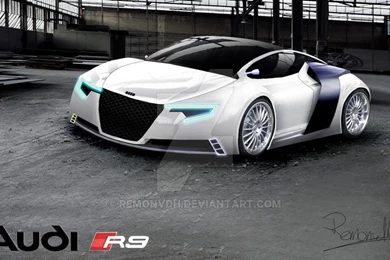DeviantArt: More Like Audi R9 Rendering White By RemonvdH